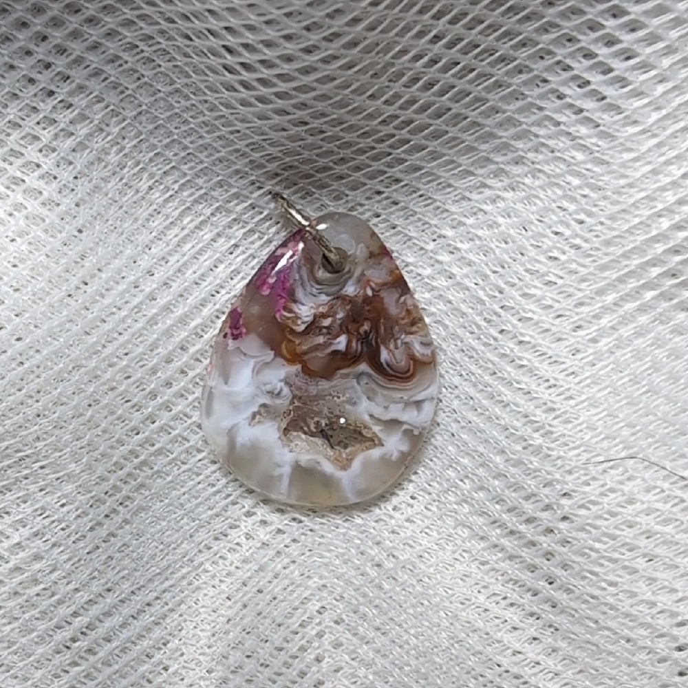 Elegant Multicolor Teardrop Pendant